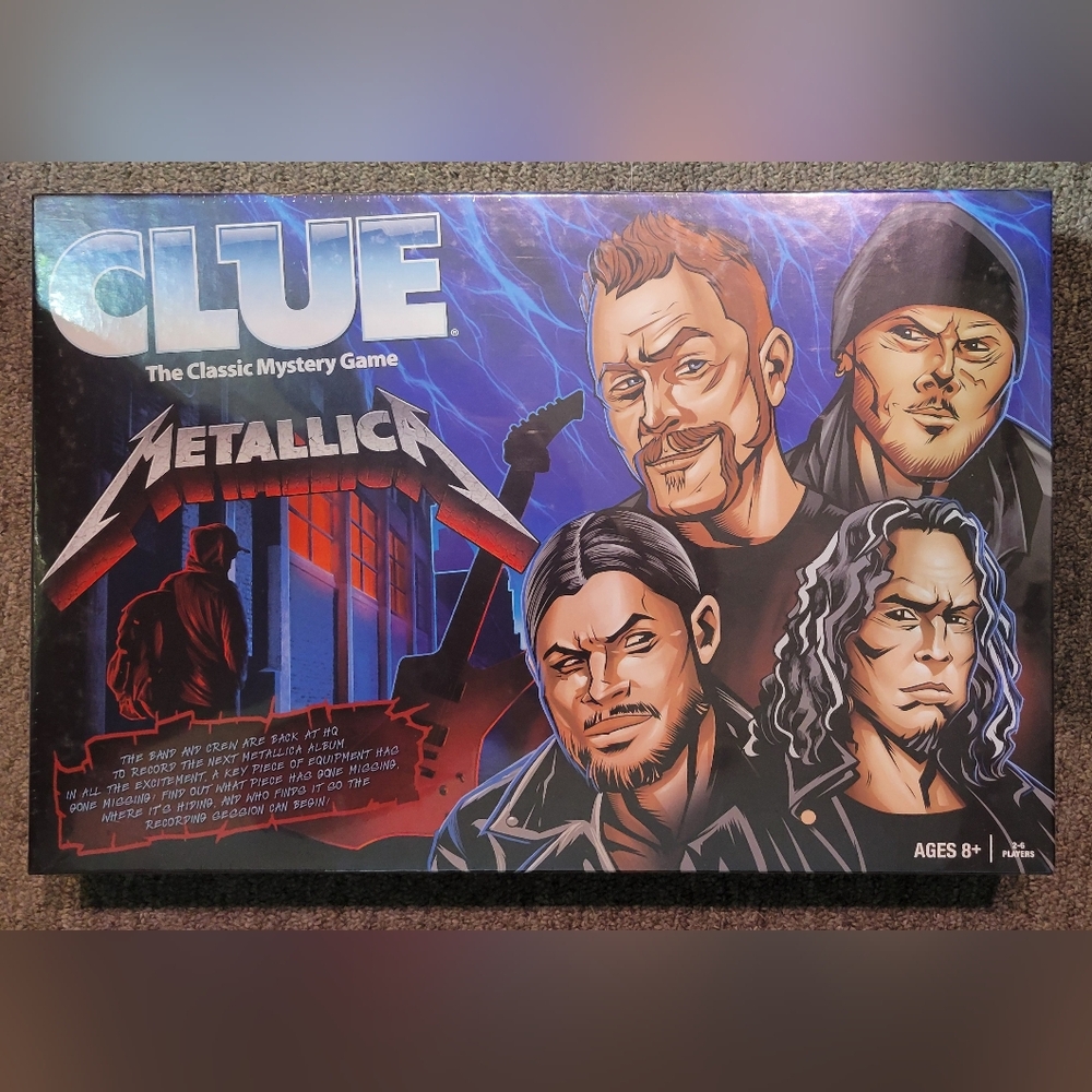 Clue: The Classic Mystery Game - Metallica Edition